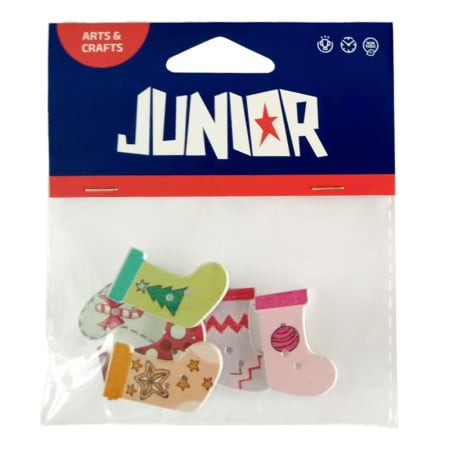 CRAFTY NY NOVOGODIŠNJA DEKORACIJA IRVASI 3.2x1.9cm 6K/137133